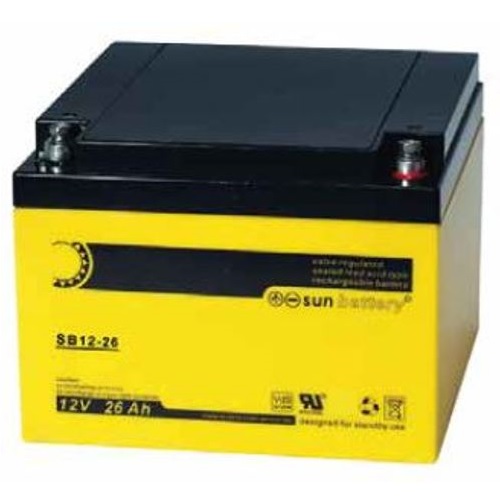 Batterie 12V/26Ah, VdS