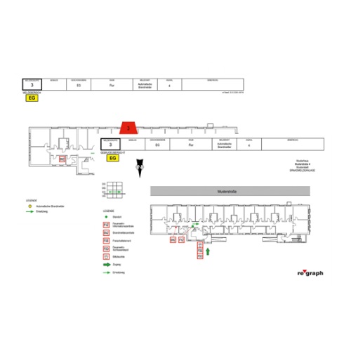 Feuerwehr-Laufkarte - Preiskategorie 1